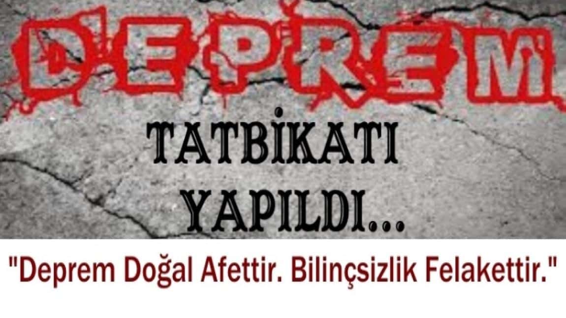 Deprem Tatbikatı